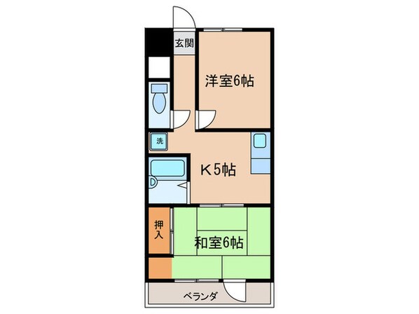 ベルカーサ戸田の物件間取画像